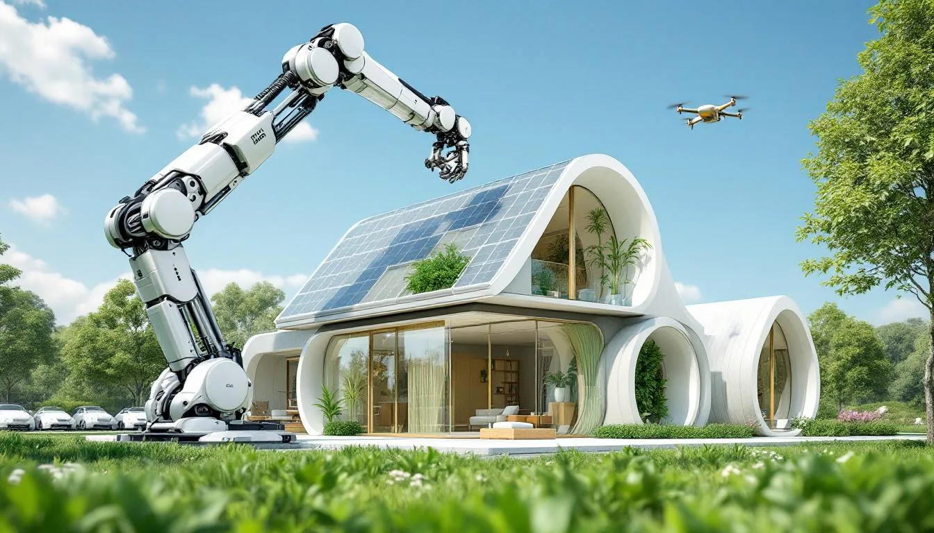 Unglaublich! Kein Zement oder Ziegel: Roboter baut ein Haus in 24 Stunden