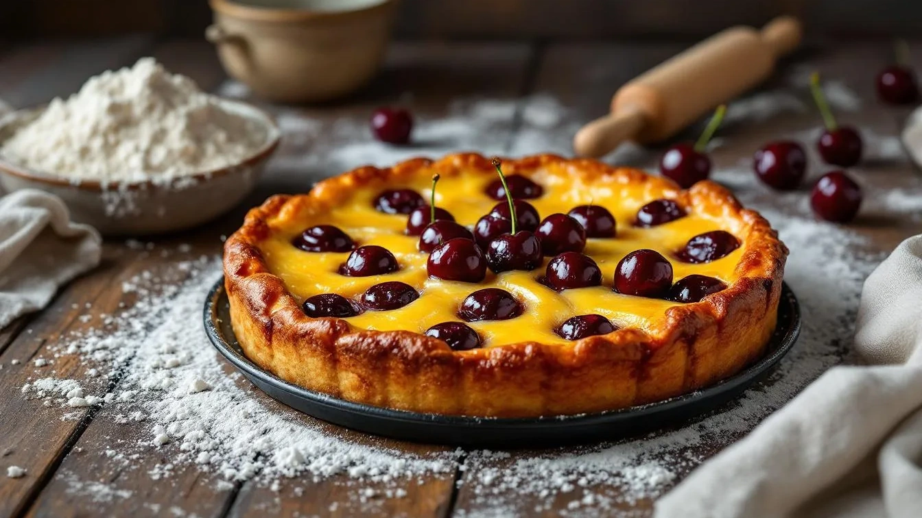 Omas Geheimnis enthüllt: So gelingt der saftigste Kirsch-Clafoutis