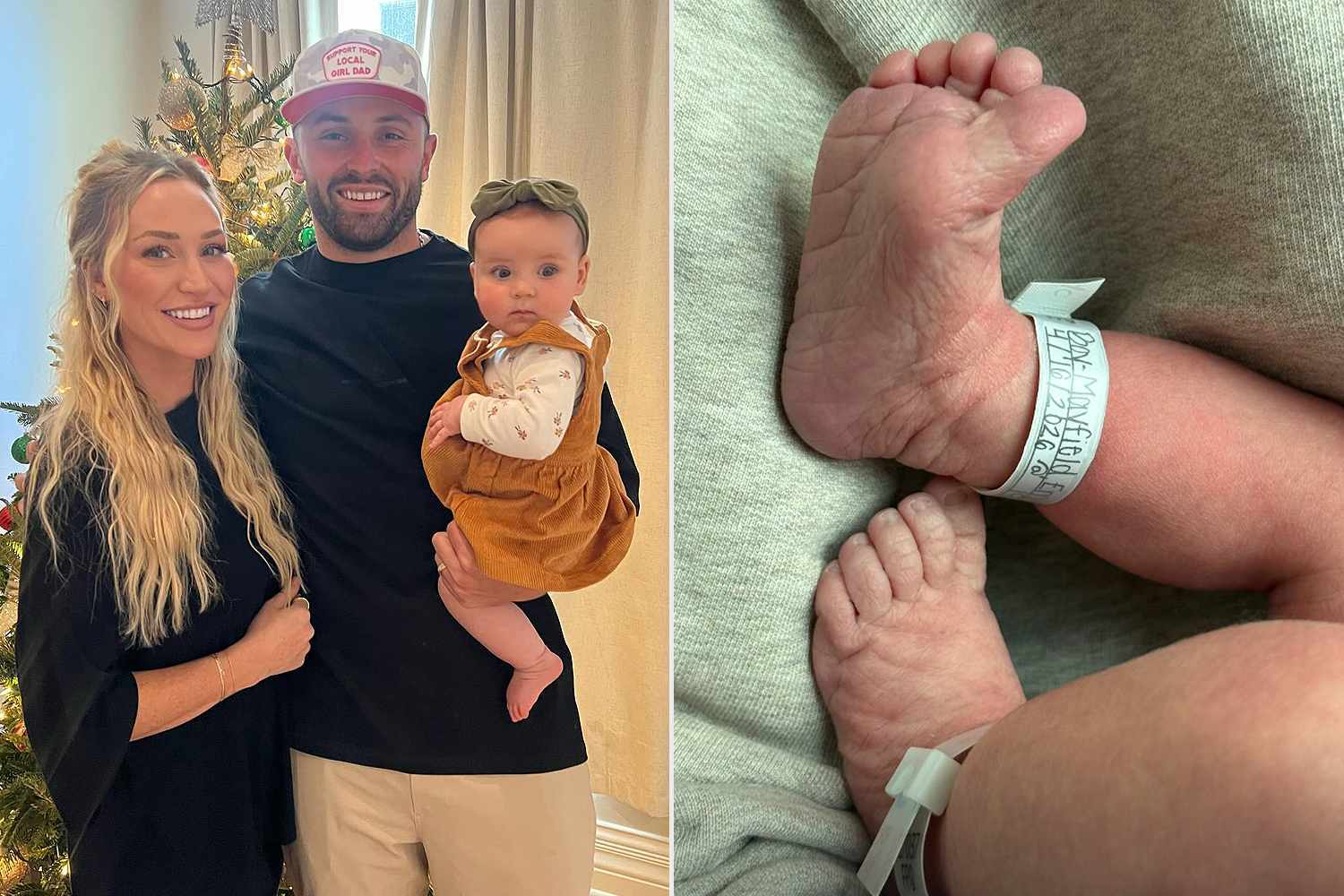 Baker Mayfield and Wife Emily Welcome Son Maverick — See the Sweet First Peek
